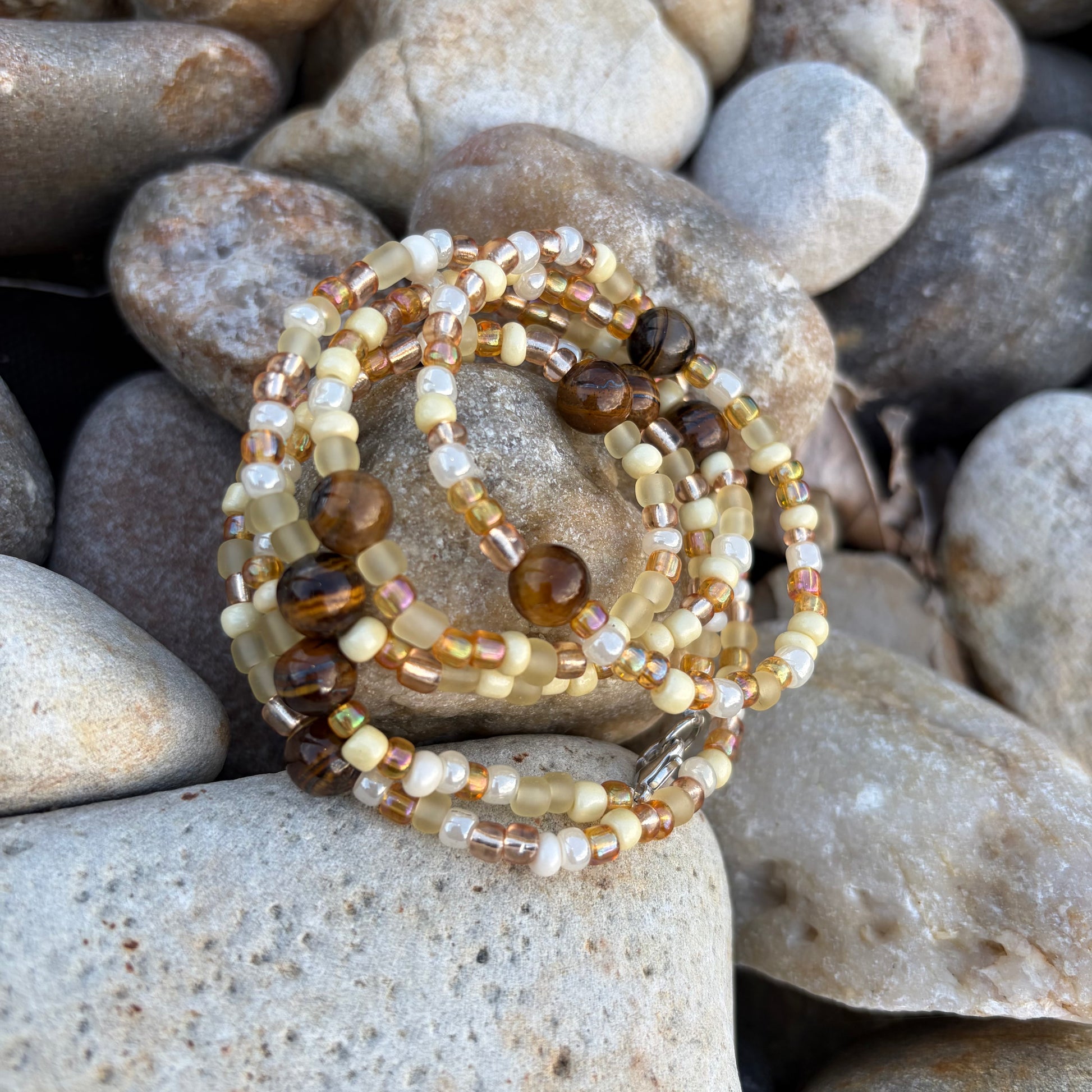 Tiger’s Eye | The Grounded Confidence Waist Bead Set