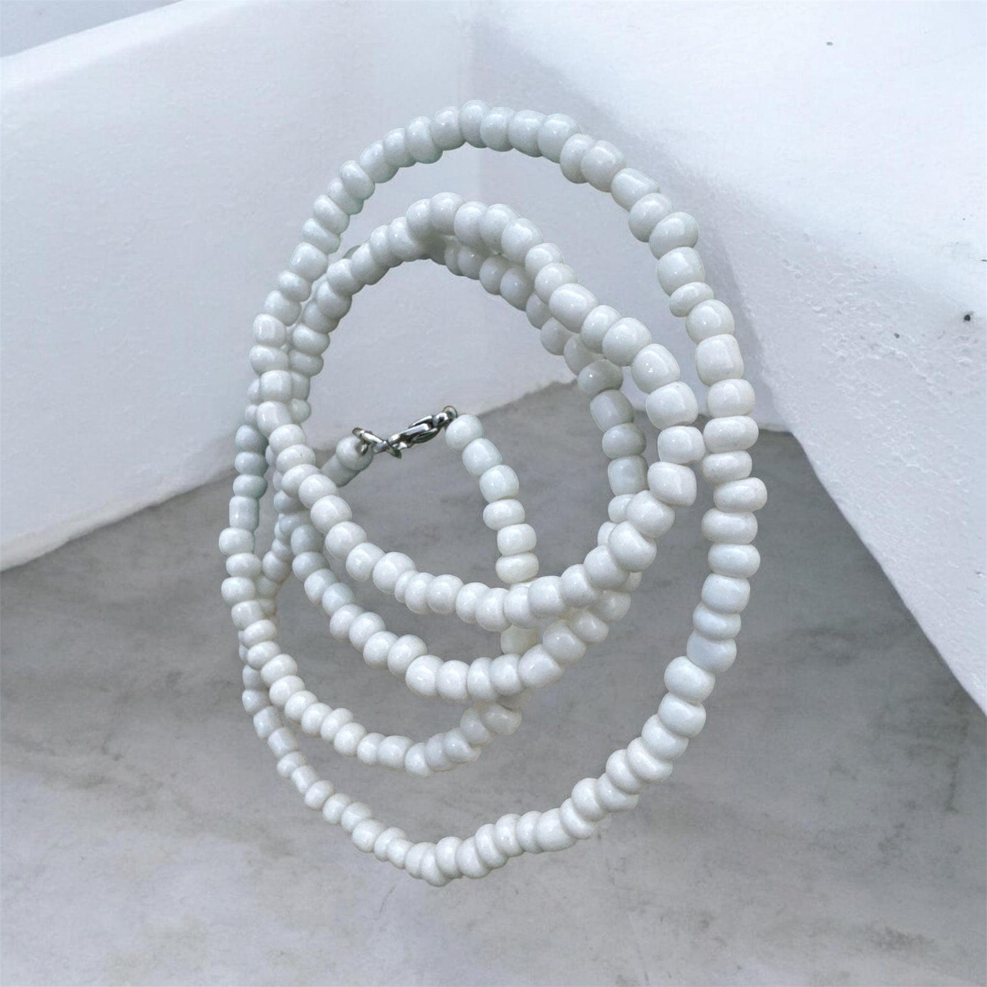 “Pure | White Energy Waist Beads”