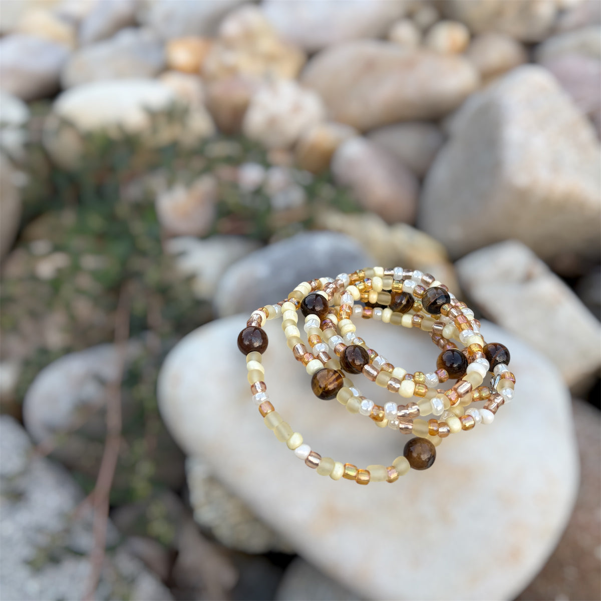 Tiger’s Eye | The Grounded Confidence Waist Bead Set
